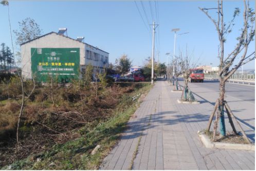 江北书山南院墙体广告
