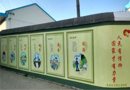 江北文化墙施工攻略