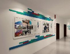 江北企业文化墙用什么材料好？