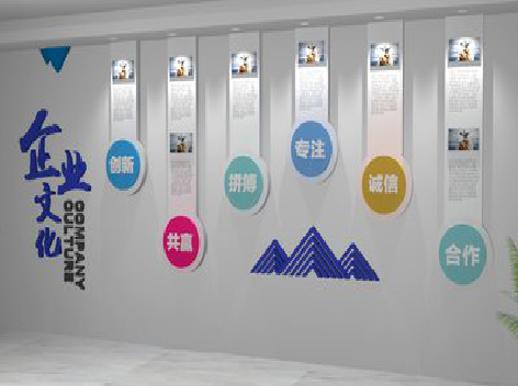 江北企业文化墙需要传递什么办公文化？